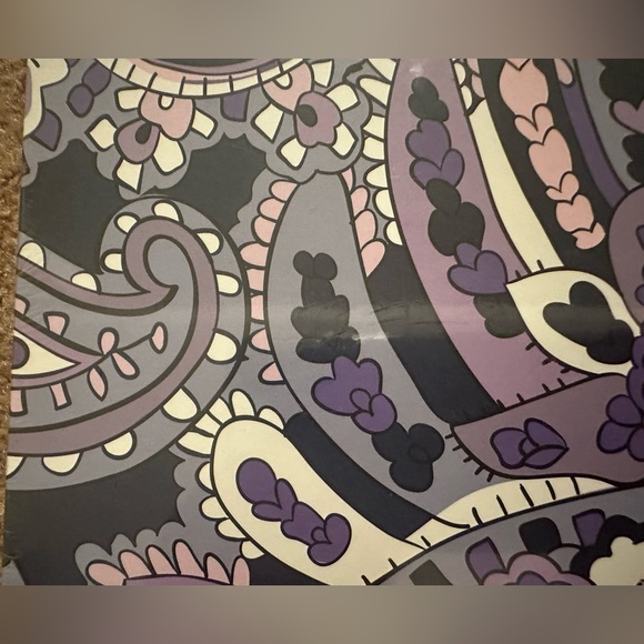 Vera Bradley Dotted Journal Deep Night Paisley Bullet Grid 184 Pages 8.25 X 5.8” - Picture 4 of 11